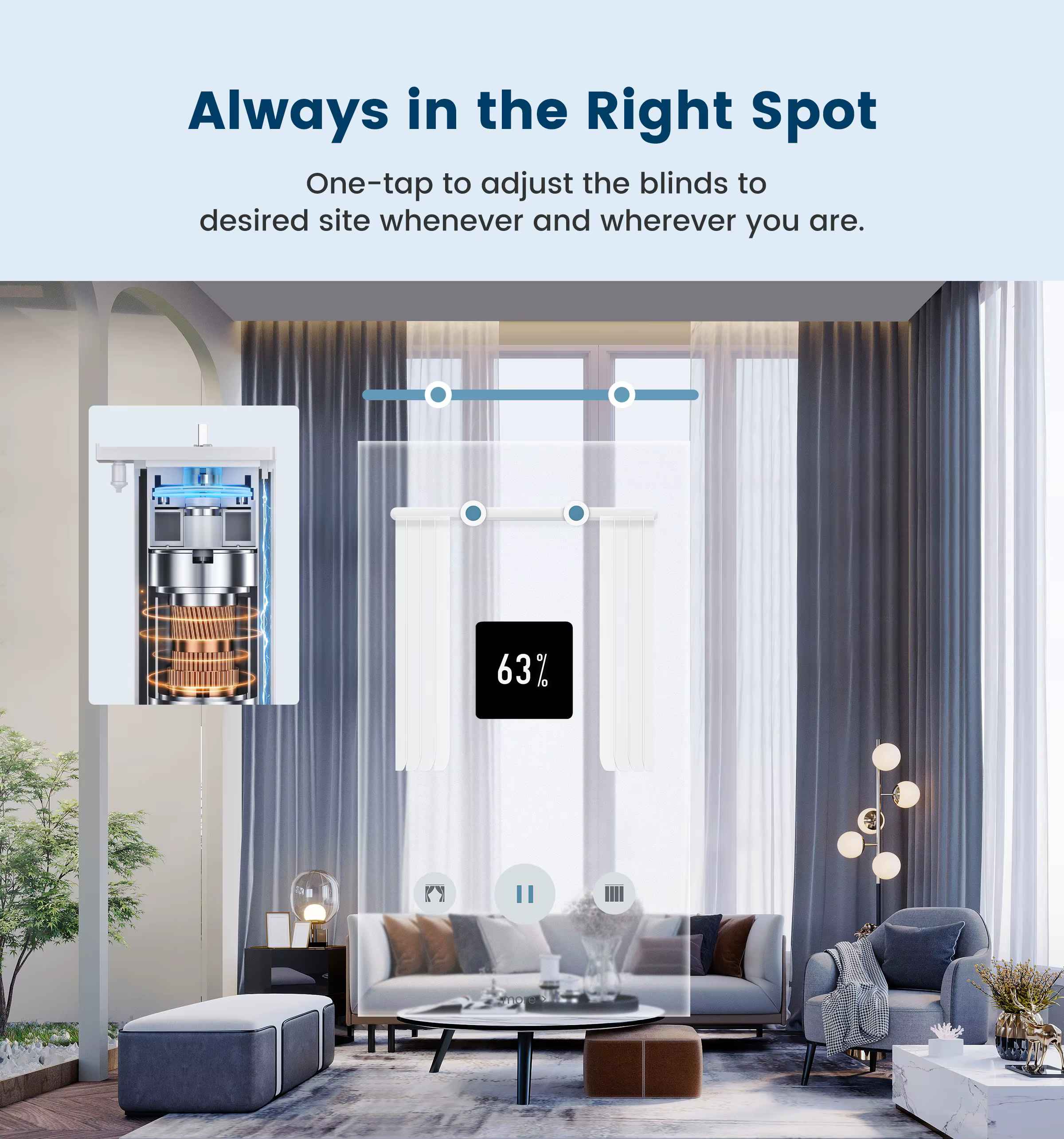 Smart Curtain Motor