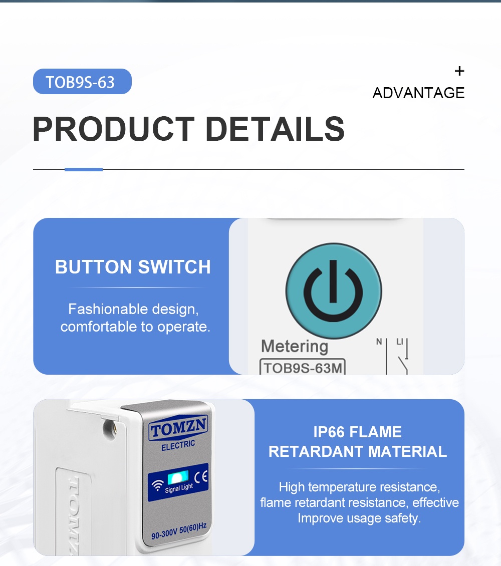 Tomzn Smart Circuit Breaker wifi -VAP63A
