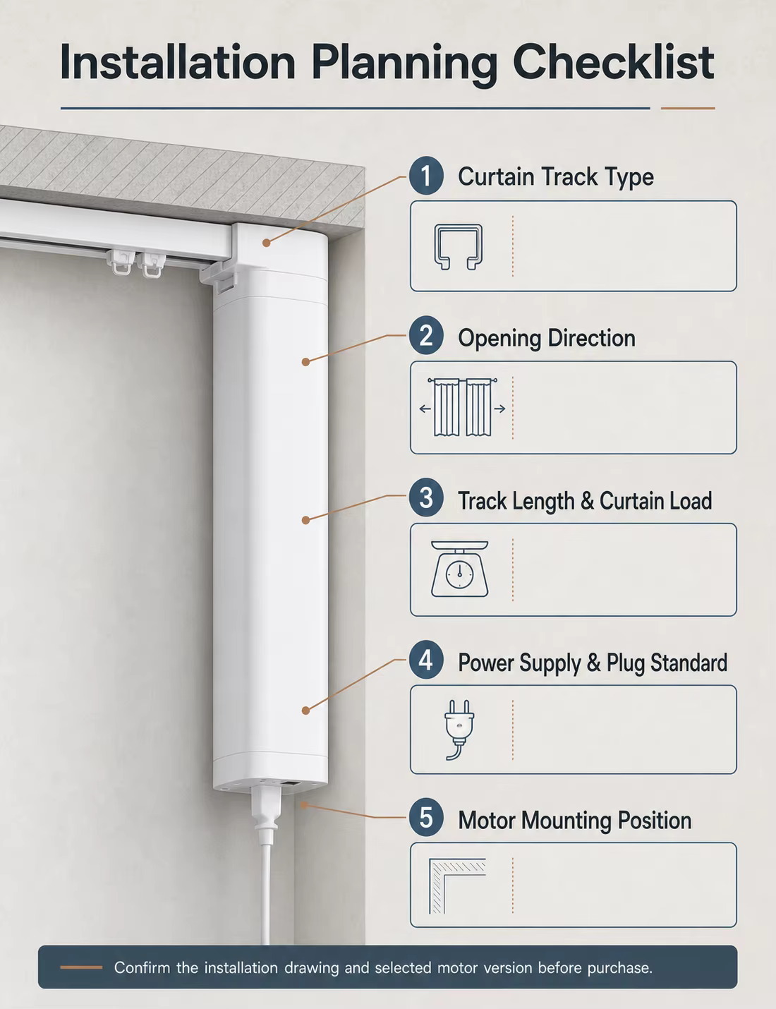 Smart Curtain Motor