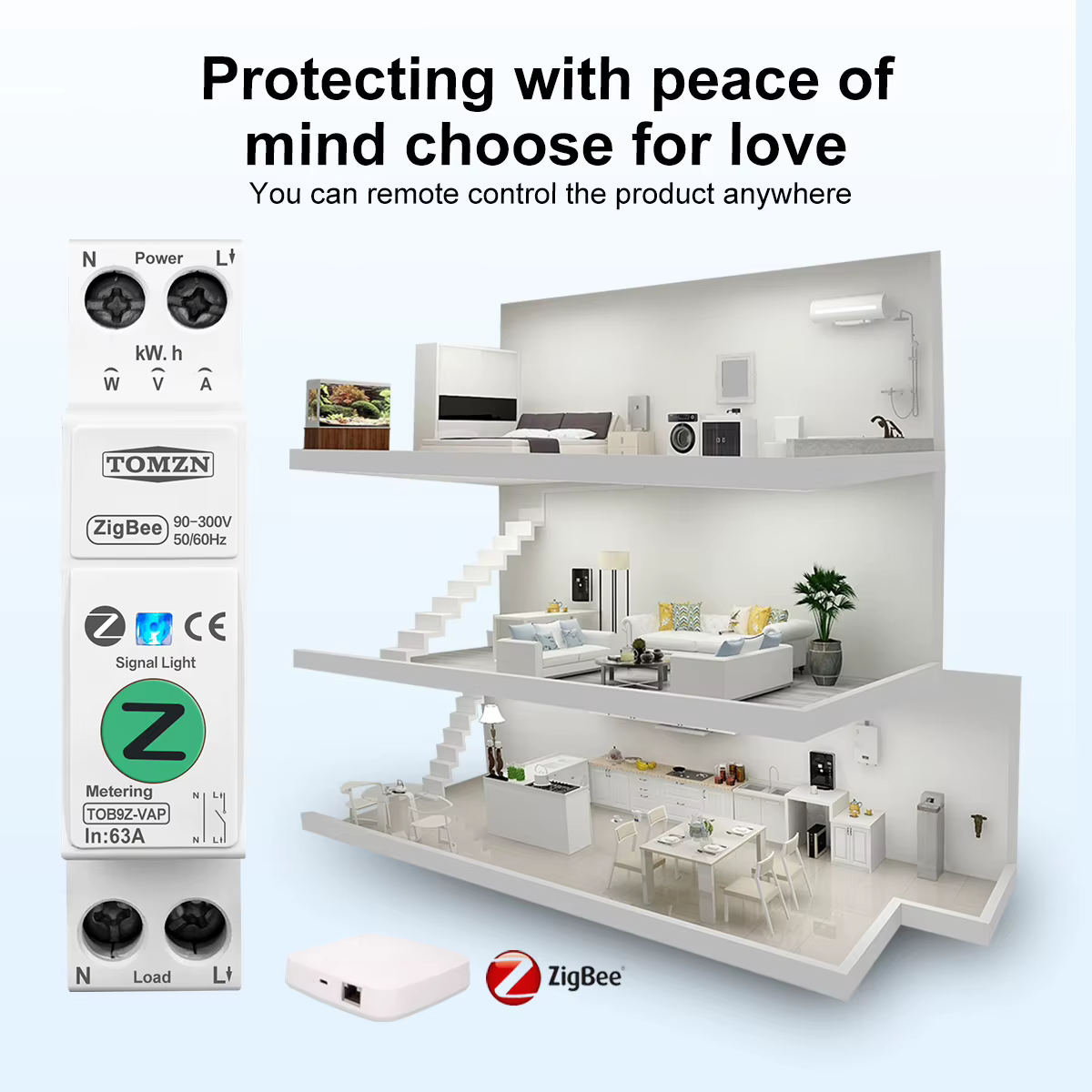 Tomzn Smart Circuit Breaker -VAP63A