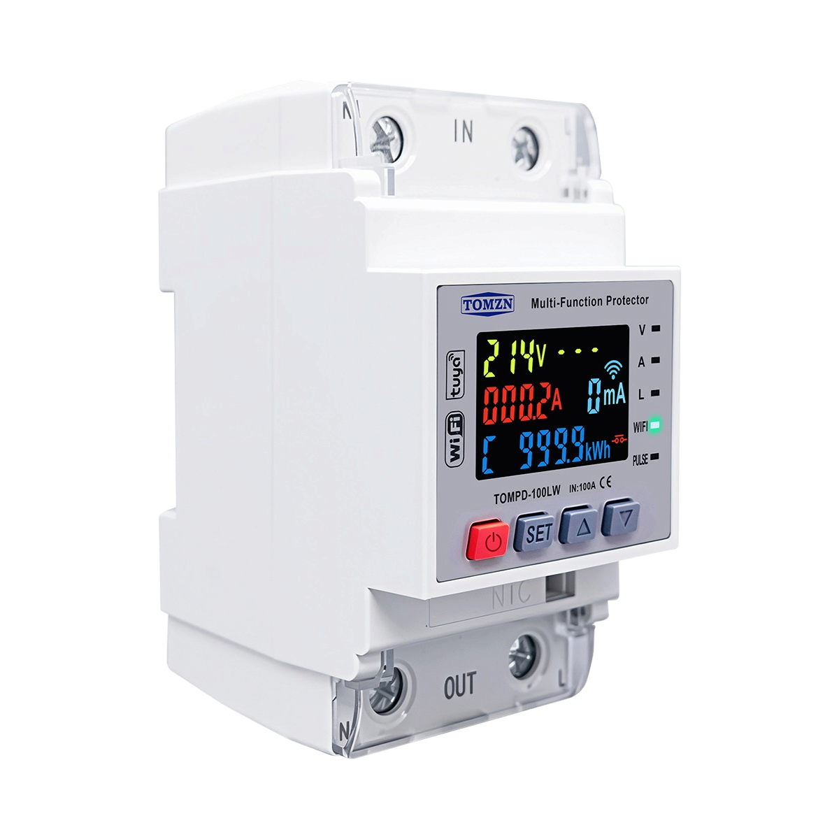 Tomzn Smart Circuit Breaker 100A - LW100A