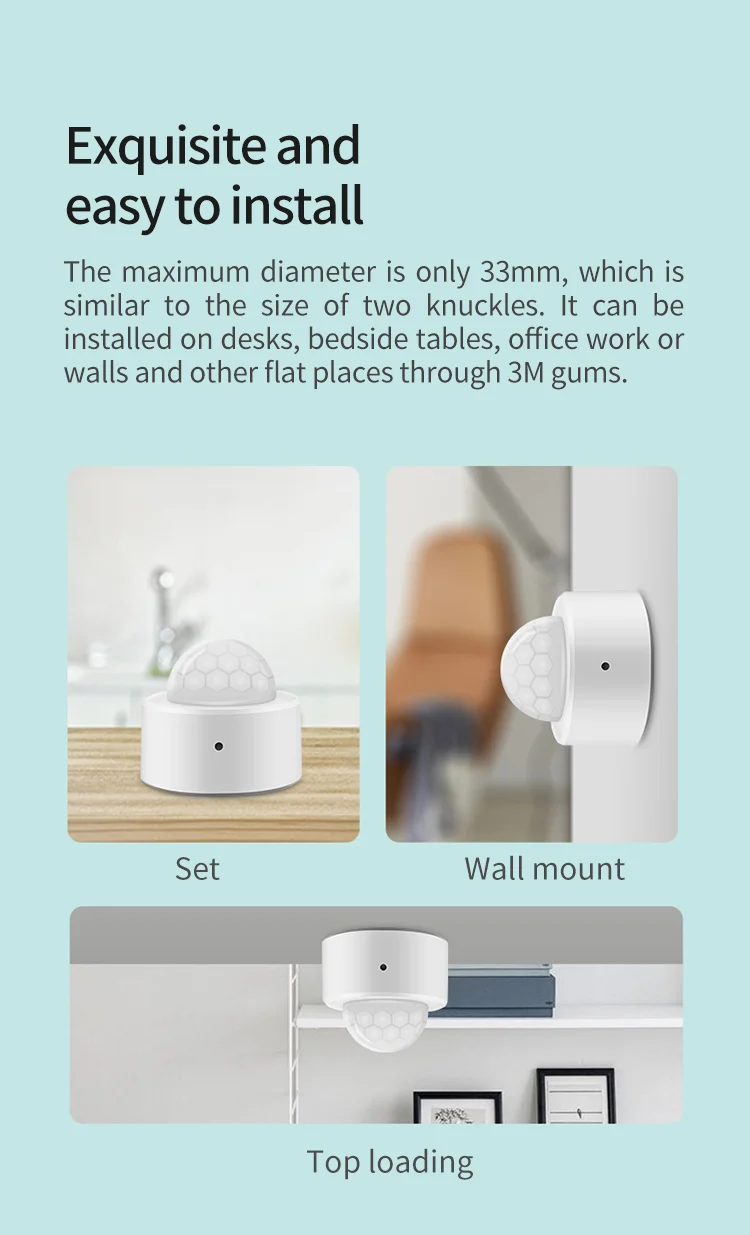 Tuya Smart PIR Motion Sensor Mini