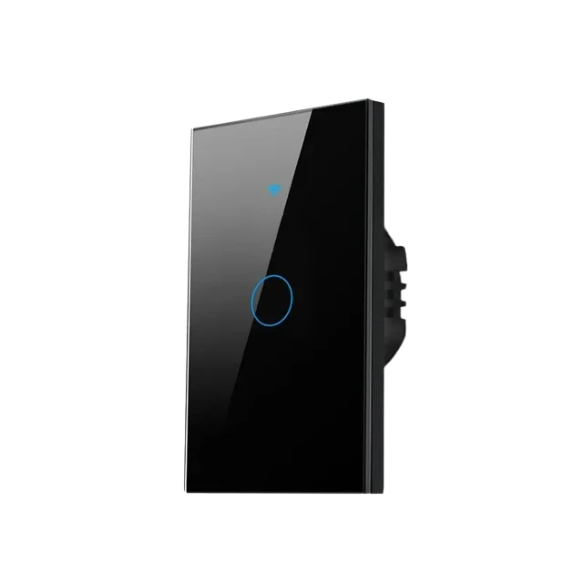 Smart Touch Switch 1 Gang - Black
